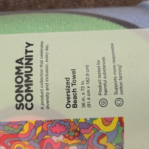 SONOMA OVERSIZED BEACH TOWEL - Picture 5 of 8